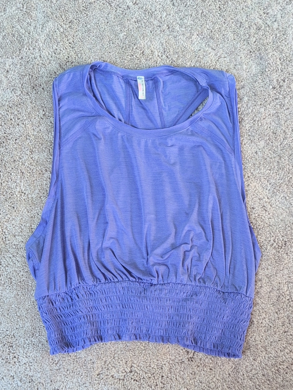 Lavender Sleeveless Tank Top